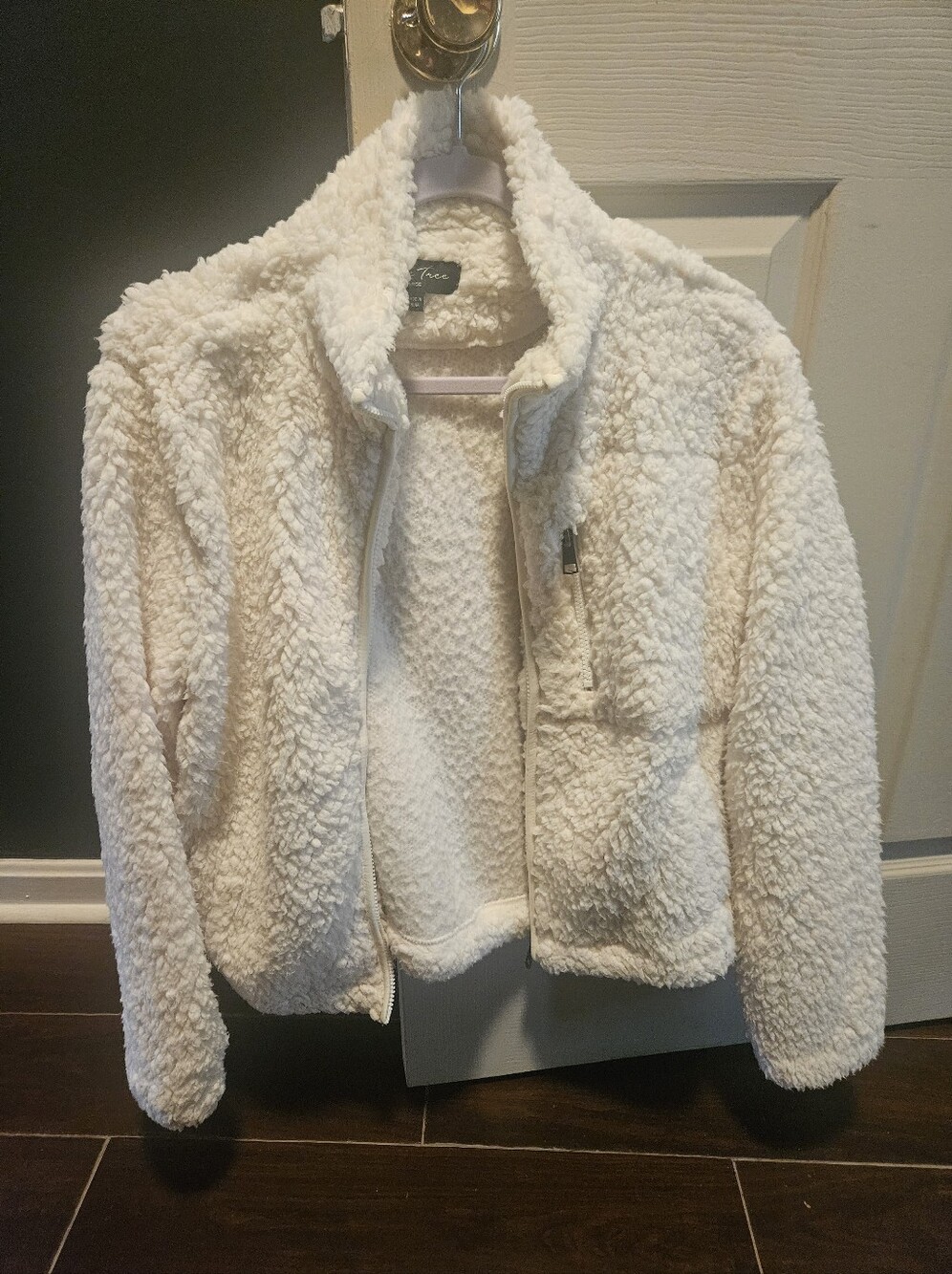 Cozy Sherpa Jacket - Cream